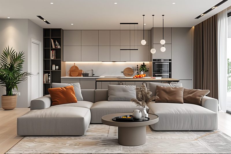 selective-focus-modern-living-room-interior-with-gray-sofa-apartment-room-min-scaled